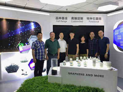 北京、浙江客戶到金城石墨烯公司考察